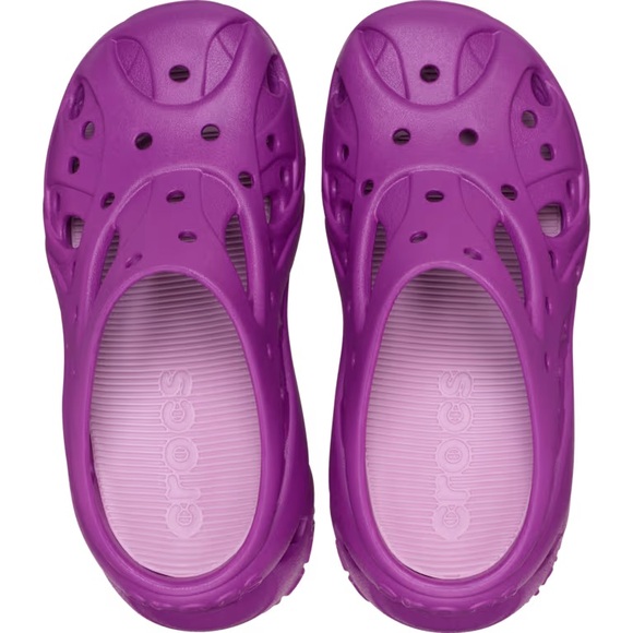 CROCS Women's Vibrant Purple Clogs - Picture 9 of 14